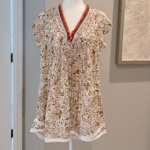 Poupette St Barth floral Sasha dress Size M